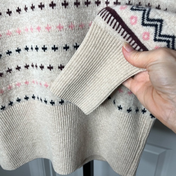 Barbour Birch Knit Sweater, 6, Oatmeal, NWT - Picture 6 of 13